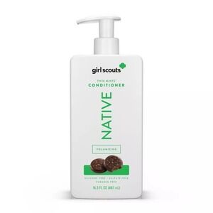Native Girl Scouts Thin Mint Volumizing Conditioner 16.5 OZ